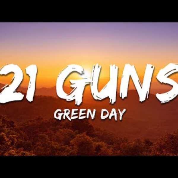 Green Day - 21 Guns - CBABC-Social-Music