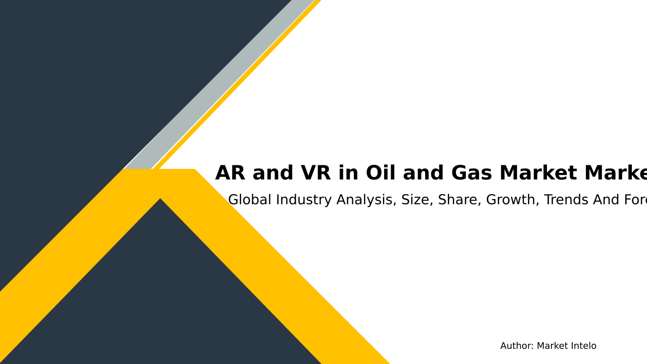 AR and VR in Oil and Gas Market Research Report 2033