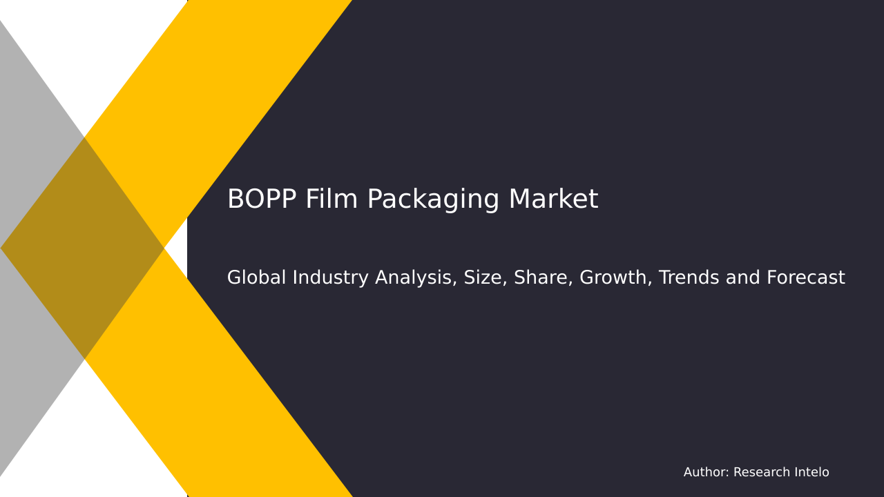 BOPP Film Packaging Market Research Report 2033
