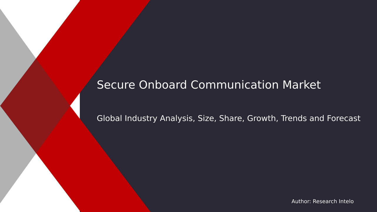 Secure Onboard Communication Market Research Report 2033